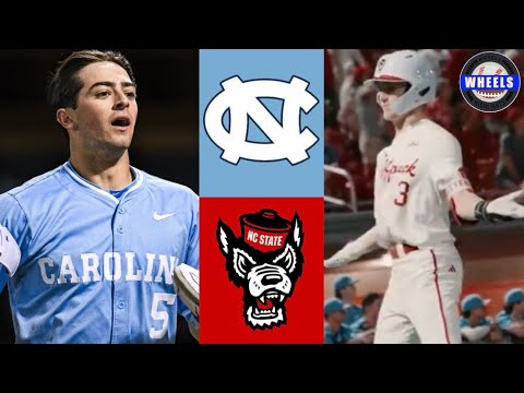 #11 North Carolina vs NC State Highlights (AMAZING!) | 2024 College Baseball Highlights