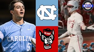 #11 North Carolina vs NC State Highlights (AMAZING!) | 2024 College Baseball Highlights