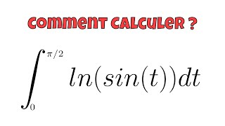 LES INTÉGRALES D'EULER (intégrale de ln(sin x))