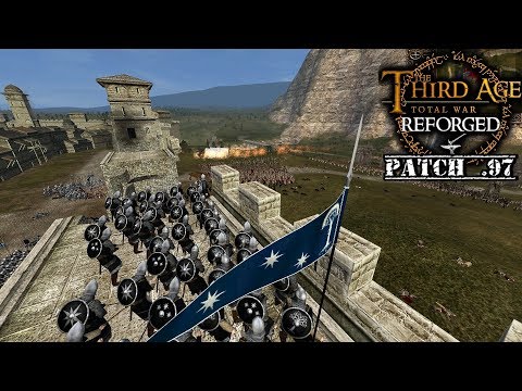 --THE SIEGE OF DALE--  Third Age: Reforged Patch .97 2v3 Siege Battle