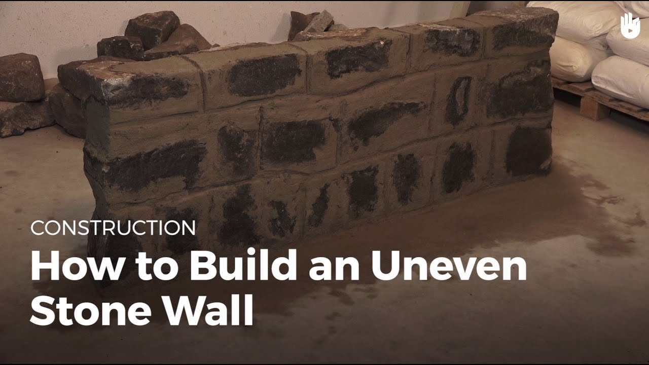 How to Build an Uneven Stone Wall How to Be a Mason Sikana