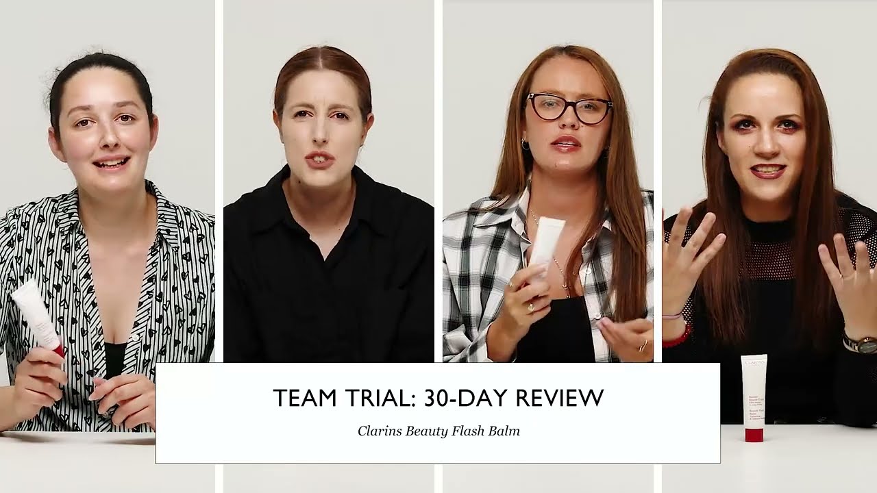 Watch video 30-Day Team Trial: Clarins Beauty Flash Balm Now 30-Day Team Trial: Clarins Beauty Flash Balm