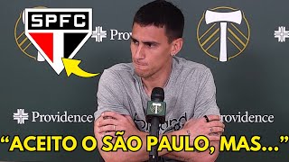 INACREDITAVEL! OLHA OQUE O MATIAS ROJAS FALOU APÓS ACERTO COM O SÃO PAULO! NOTICIAS DO SÃO PAULO