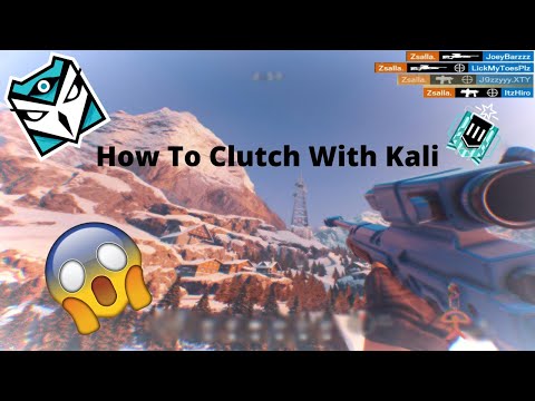 How To Clutch With Kali - Rainbow Six Siege