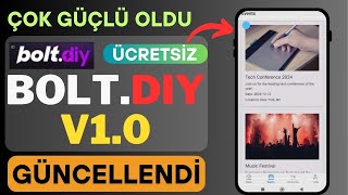 ÜCRETSİZ BOLT | Yeni ve Güncellenmiş haliyle Çok GÜÇLÜ! | Mobil uygulama gelişti