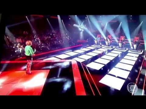 Júlia tazzi no The voice Brasil completo