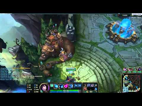 Ahri  mid (S6) |  temporada 6 (4 vs 5) ahri vs Yasuo (unranked)