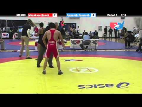 60 KG Consolation R3 - Masakazu Kamoi (JPN) vs. Rajneesh (IND)
