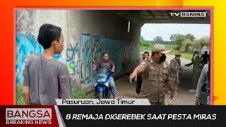 Pesta Miras, 8 Remaja di Pasuruan Digerebek, 3 di antaranya Cewek Cantik