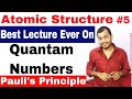 Class 11 Chap 2 Atomic Structure 05 Quantam Numbers Pauli S Exclusion Principle JEE NEET