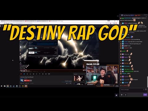 Summit1g Reacts To Destiny - Rap God (Fastest EVER)