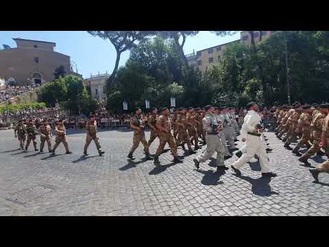 2 Giugno 2023: corpo militare Croce Rossa Italiana