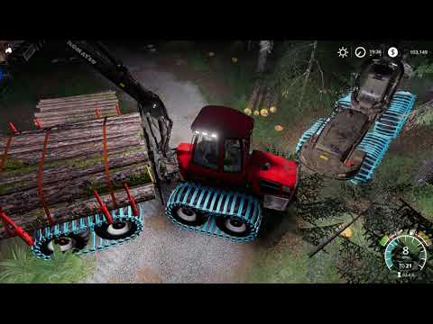 FS19 (Logging On Kalador Hauling and Trucking Timelapse) EP6
