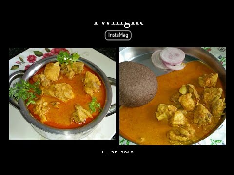 1k.g spicy Chicken Sambar / how To Make Simple Chicken Sambar Recipe In Kannada Video