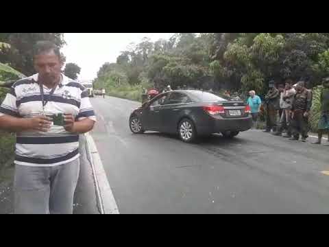 Trecho proximo a Curva da morte chegando em Itamaraju