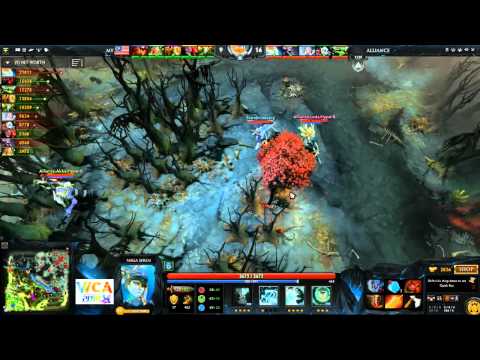 Alliance vs Team Malaysia - Game 1 Part 2 (WCA 2014) - Sheever & Blaze