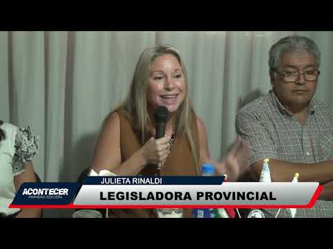 Marcos Juárez: Conferencia de prensa de autoridades provinciales por tema PAMI