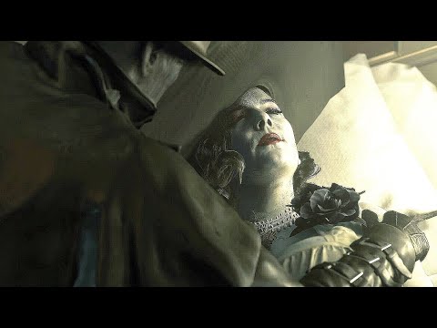 Mr.X Saves Lady Dimitrescu (Resident Evil 3 Remake)