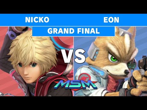 MSM 197 - Demise | Nicko (Shulk) vs FS | Eon (Fox, Joker) Grand Finals - Smash Ultimate