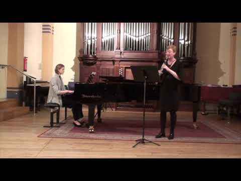 Betty Bley Performing Simon Proctor's Reedevelopment for Clarinet and Piano