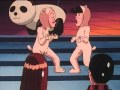 Ping pong club panda scene 