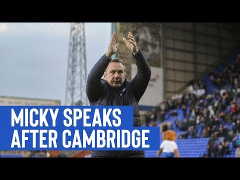 Post Match | Micky Mellon (Cambridge United)
