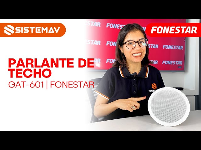 Vídeo relacionado con FONESTAR Pack A150 - Amplificador PROX-60 + Seis Altavoces DE Techo GAT-601