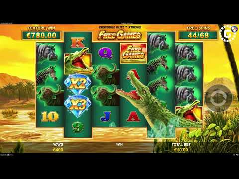 Crocodile Blitz Extreme by PlayTech Slot Features | GamblerID