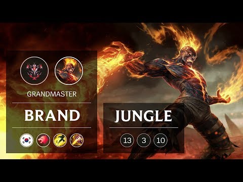Brand Jungle vs Rek'Sai - KR Grandmaster Patch 9.4