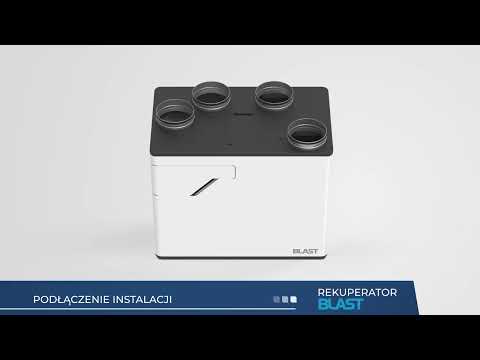 REKUPERATOR BLAST- Instrukcja montażu [KLIMOR] - zdjęcie