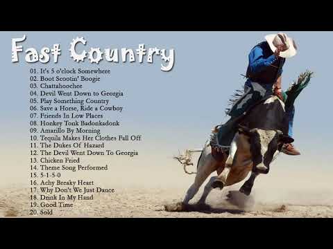 Best Fast Country Songs Of All Time  | Greatest Classic Legend Country Music