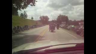 preview picture of video 'Hulett Wy 2014 Just Before Devils Tower Going Home From Sturgis'