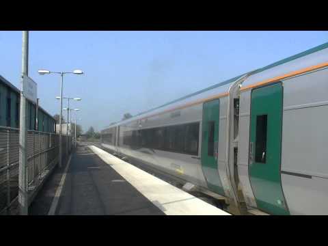 Irish Rail 22000 DMU 22039 departs Kildare