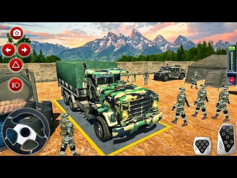 Army Truck Driver Simulator - Soldier Duty Transporter Driving - Android GamePlay