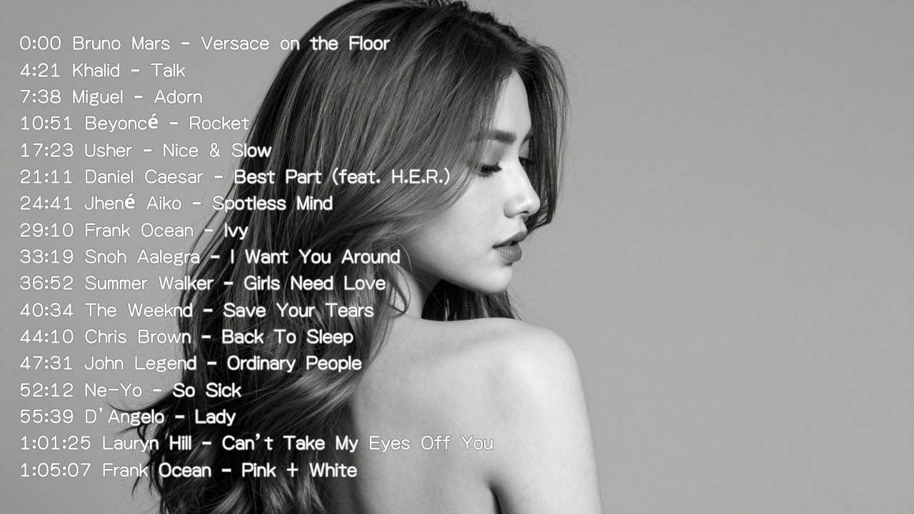 Late Night R&B Playlist 🌙 Smooth Chill Vibes | Relax, Drive, Study | Aura Tunes