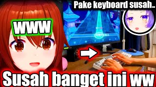 Sora & Moona KESUSAHAN Pas Nyobain Holodori Pake KEYBOARD 