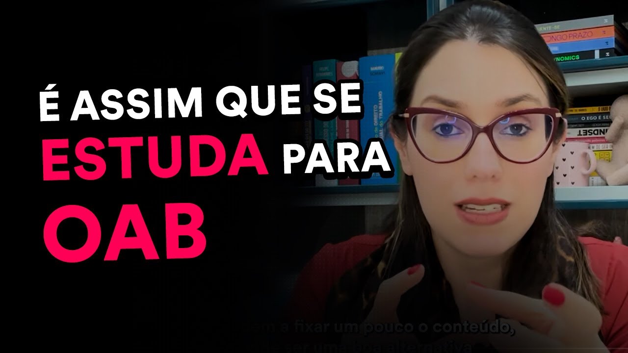 O método que mais aprova no Exame de Ordem - Prof.ª Priscila Ferreira