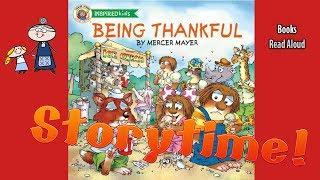 LITTLE CRITTER BEING THANKFUL Read Aloud ~ Bedtime Story Read Along Books ~ Kids Books Read Aloud
