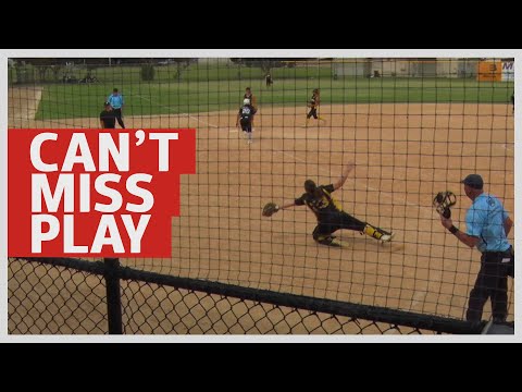 SOFTBALL | Jessica Maslin is a walking highlight reel!