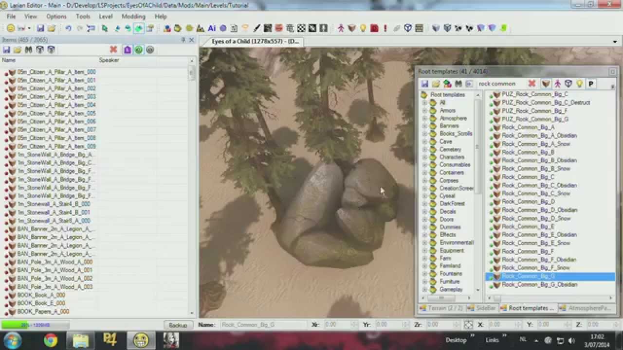 Divinity Engine Tutorials - Placing Items and Prefabs