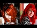 Bright Red Hair: NO PRE-BLEACHING!!!! - Tutorial ...