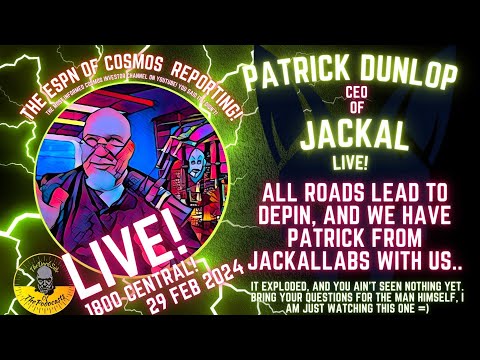 ThePodocasts - Live and in person, Patrick Dunlop - CEO of Jackallabs will be with us!