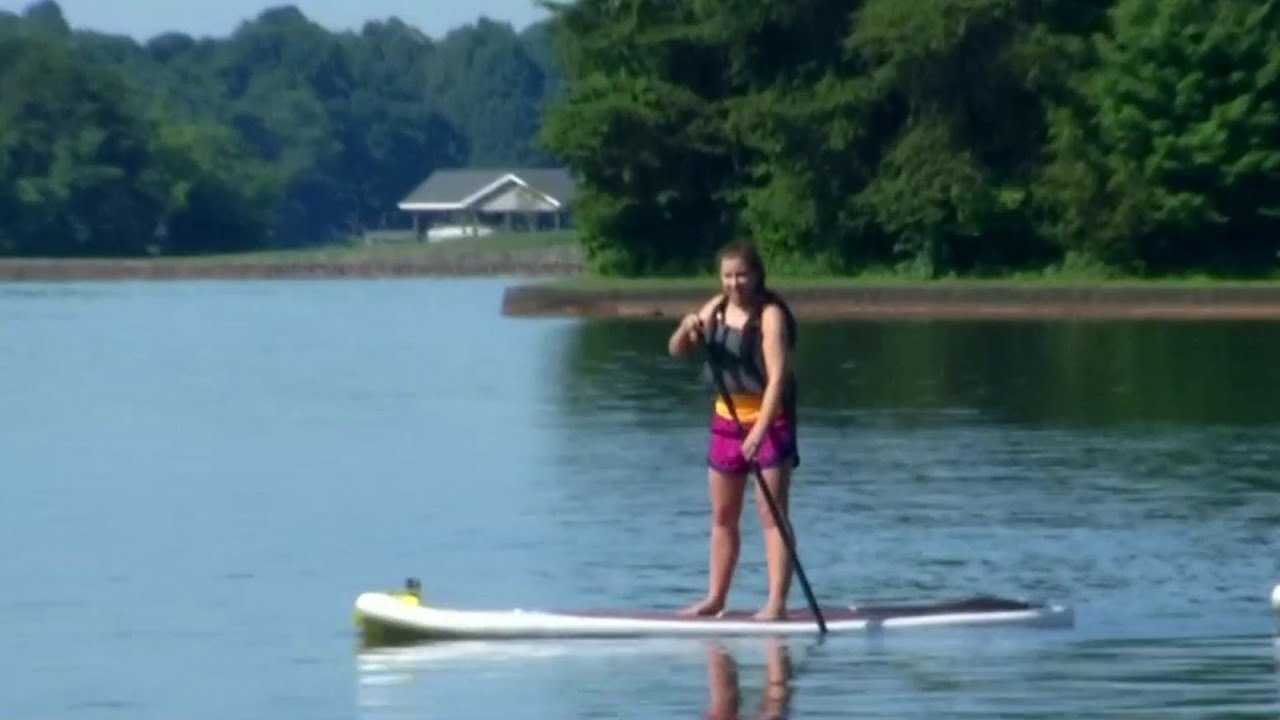 Stand up paddleboarding explodes in popularity