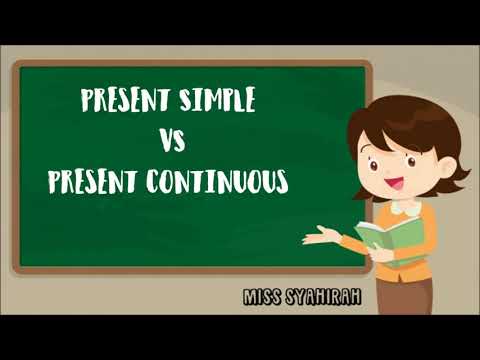 Lesson 3: Grammar (Present Simple vs Present Continuous) (Form 3)