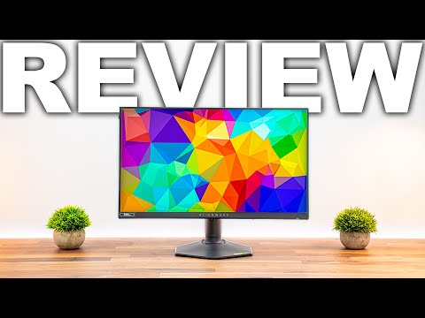 Alienware AW2524HF Gaming Monitor - 24.5-inch (1920x1080) 500Hz (Overclock) 0.5ms Display, Height/Tilt/Swivel/Pivot Adjustability, 3yr Advanced Exchange-Black video review thumbnail