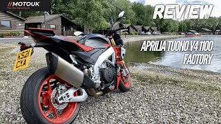 First Ride Review Aprilia V4 Tuono Factory Best Super Naked, Find out here