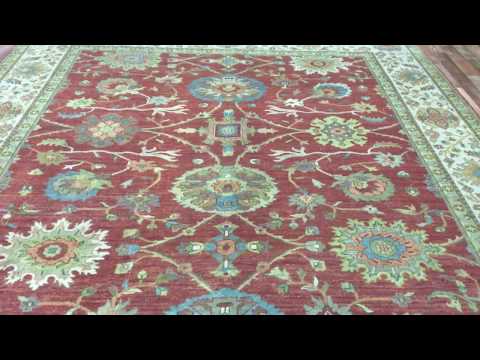 Very Fine Mahal Oriental Area Rug 9'2X11'10 - W 1167