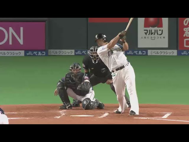 【1回裏】ファイターズ・中田 完璧流し打ちで大谷に先制点プレゼント!! 2015/9/19 F-L