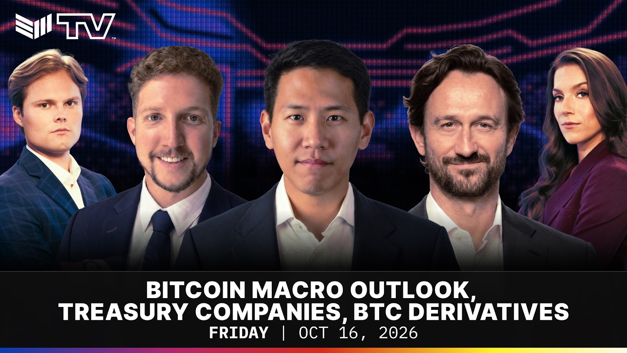 Bitcoin Macro Outlook, Treasury Companies, BTC Derivatives | BMTV Oct. 16, 2026