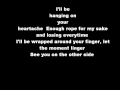 James Blunt - Dangerous (Lyrics On Screen)